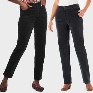 Super Soft* Croft & Barrow Stretch Corduroy 16* Straight-Leg Perfect* mid-rise